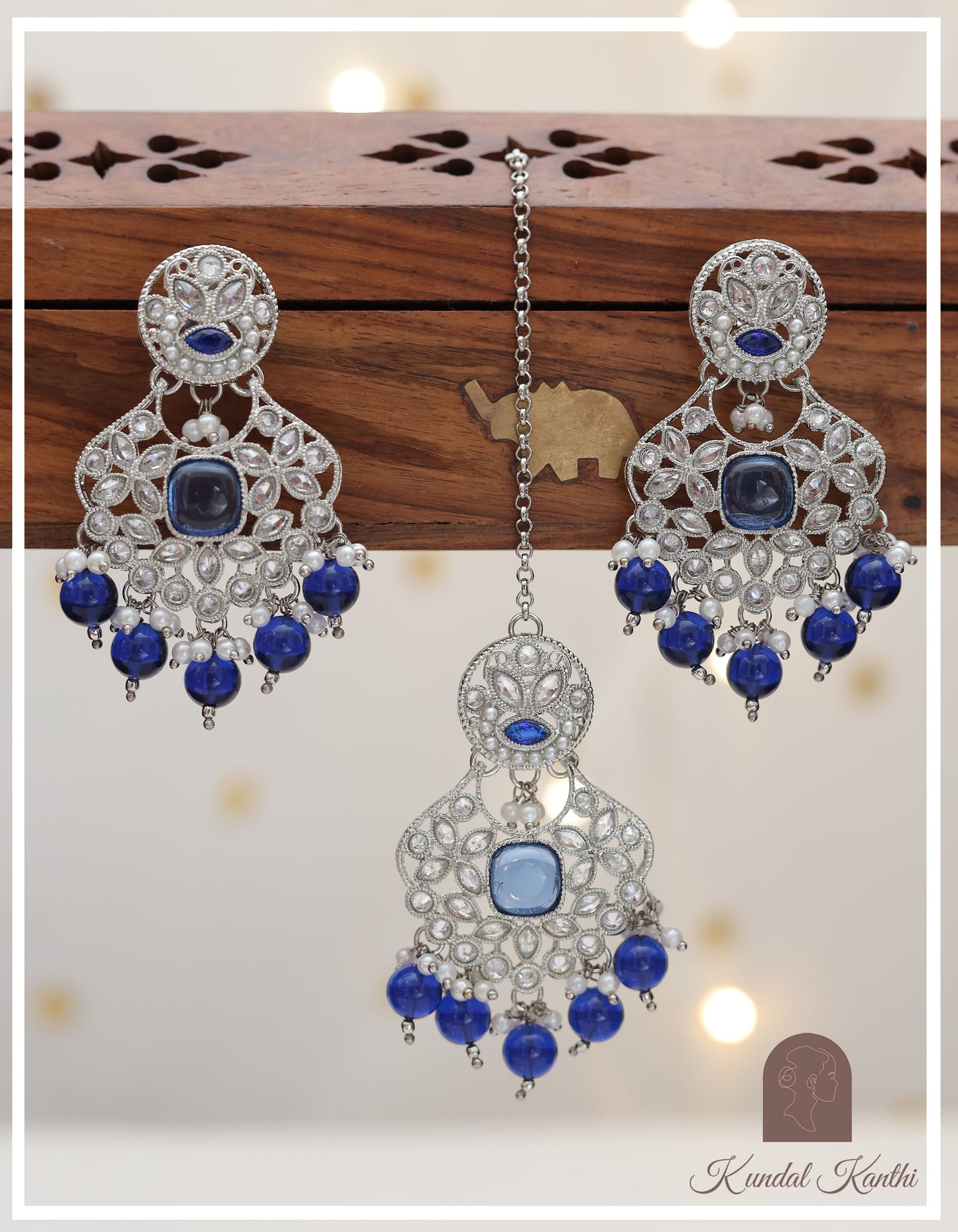 Serenity in Silver Blue