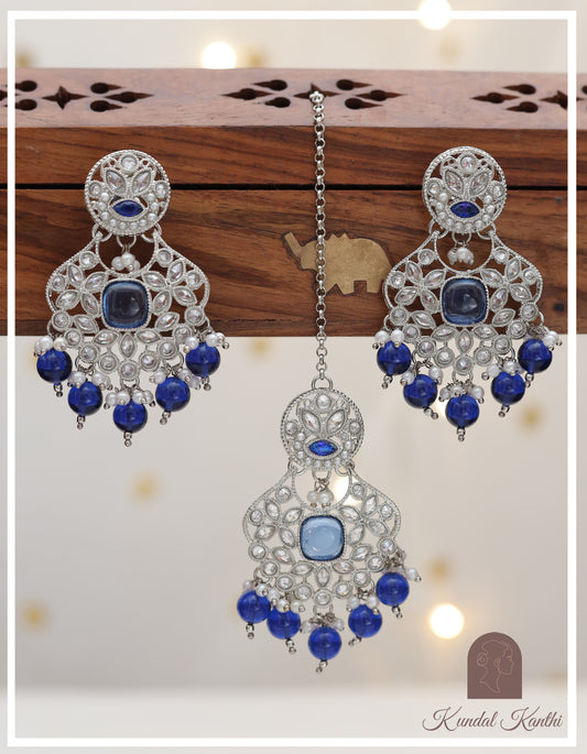 Serenity in Silver Blue