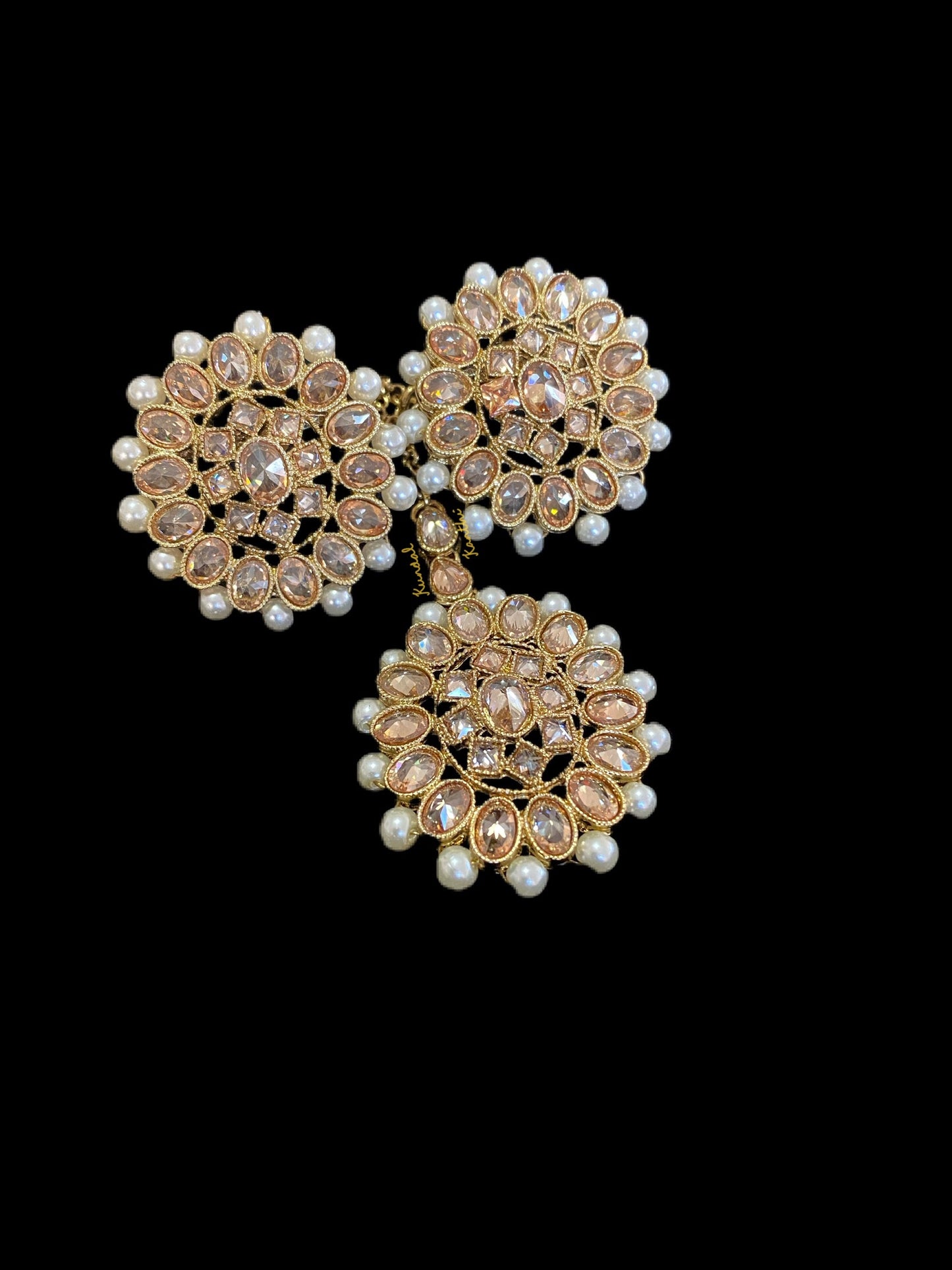 Aria Earrings and Tikka