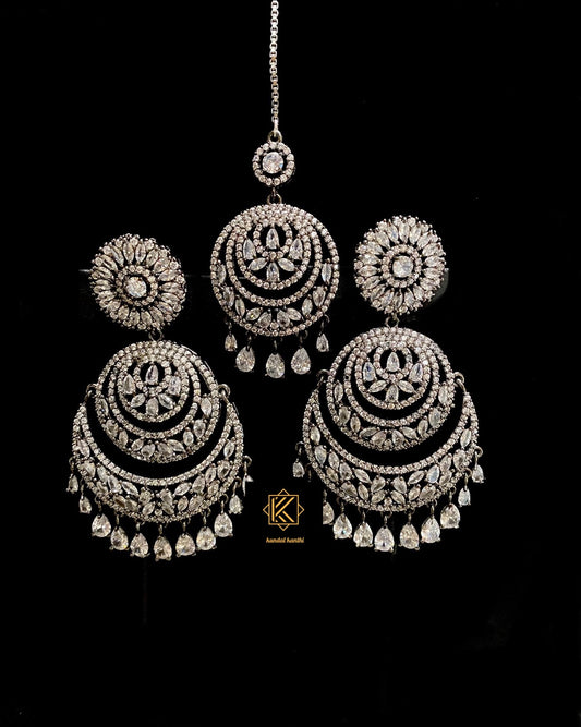 Veronica Earrings and Tikka