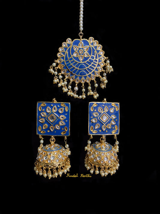 Jaya Earrings and Tikka