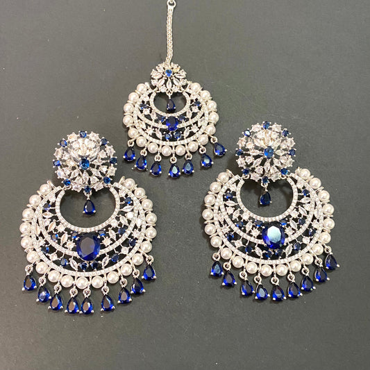 Ella Earrings and Tikka