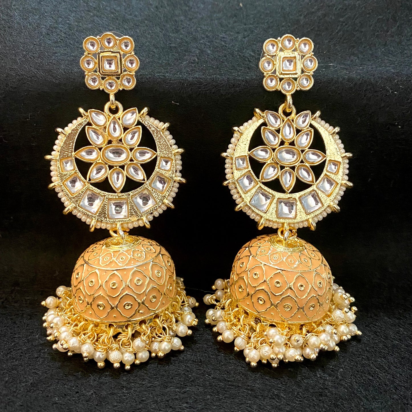 Kundan mina jhumki