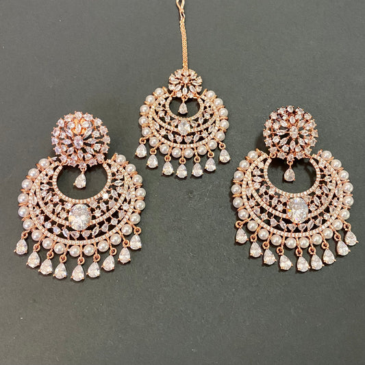 Ella Earrings and Tikka