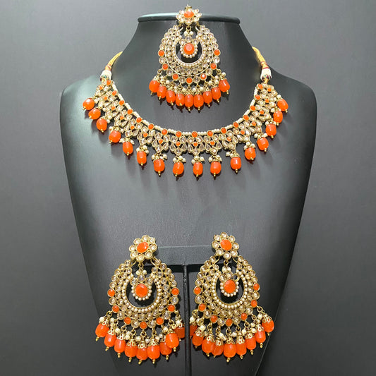 Hush in Gold and Orange