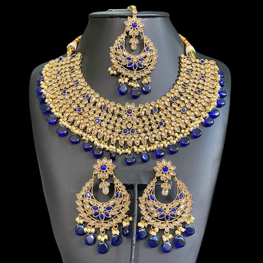 Classic in Gold and Royal Blue