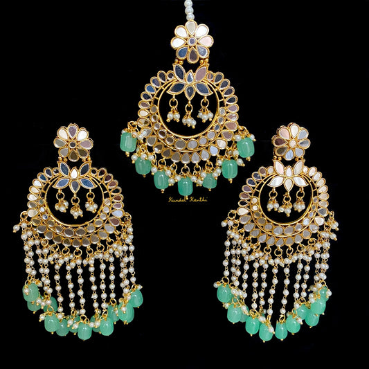 Love Earrings and Tikka