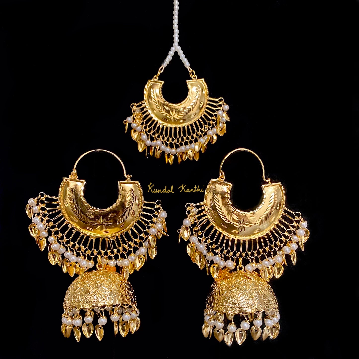 Amrit Earrings and Tikka