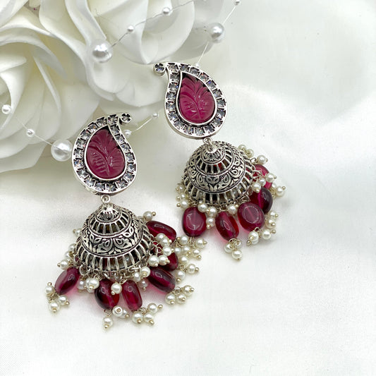 AD Jhumki in Red