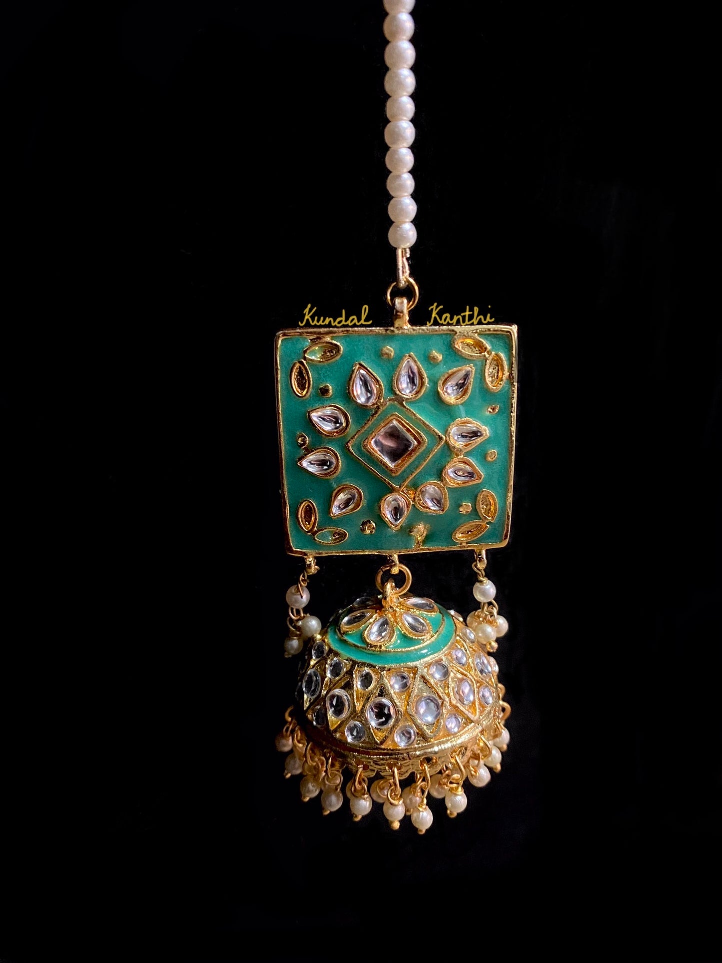 Jaya Earrings and Tikka