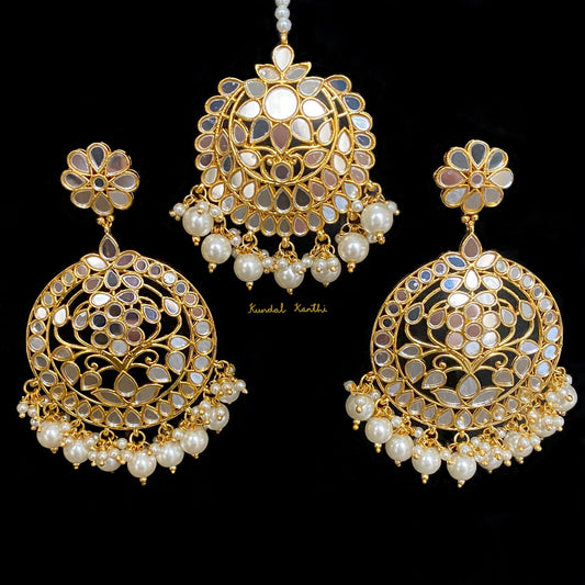 Shaima Earrings and Tikka