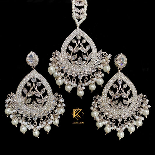 Pia Earrings and Tikka