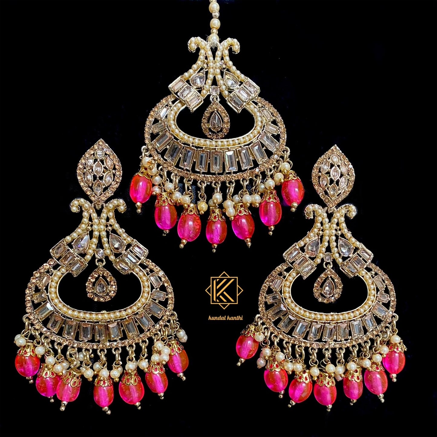 Garima Earrings and Tikka