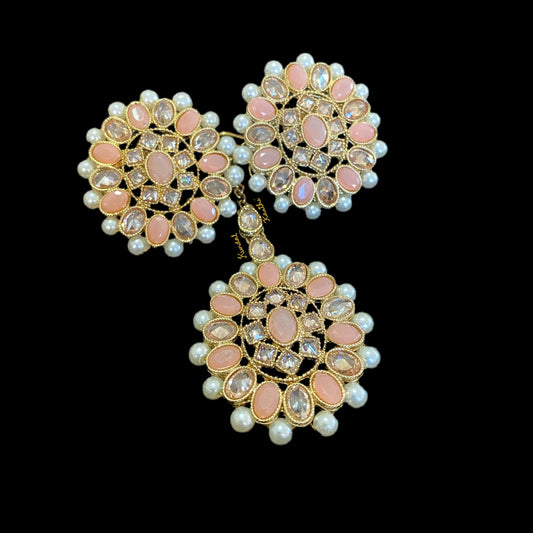 Aria Earrings and Tikka