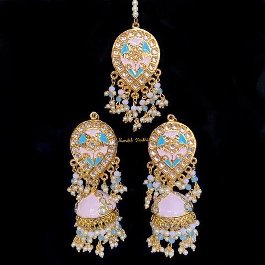 Farah Earrings and Tikka