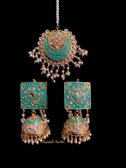 Jaya Earrings and Tikka