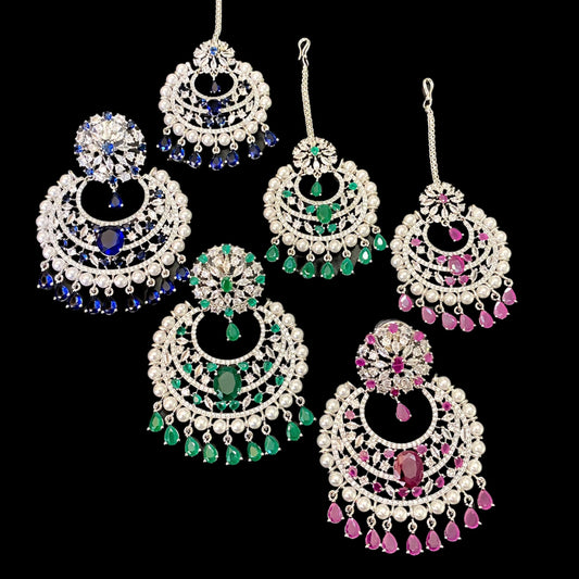 Ella Earrings and Tikka