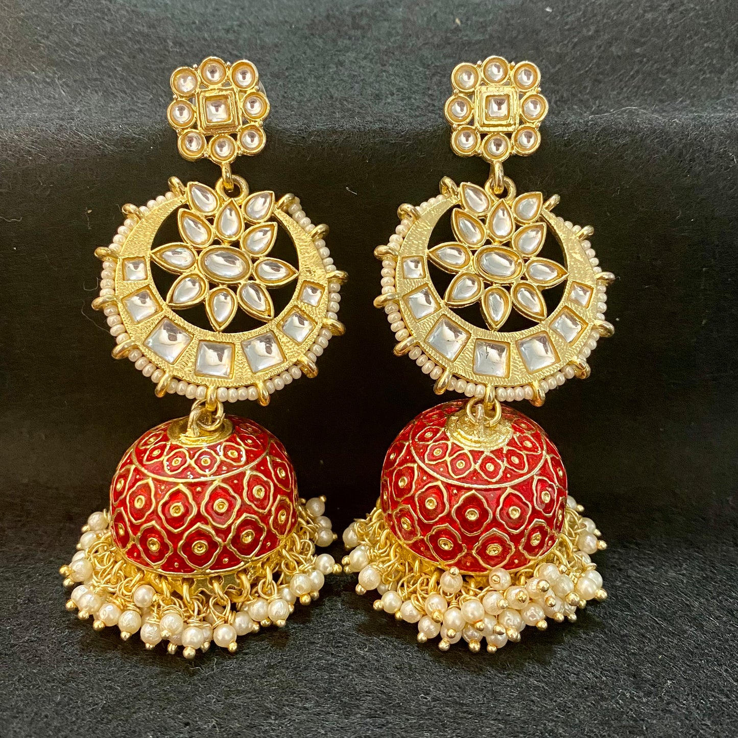 Kundan mina jhumki