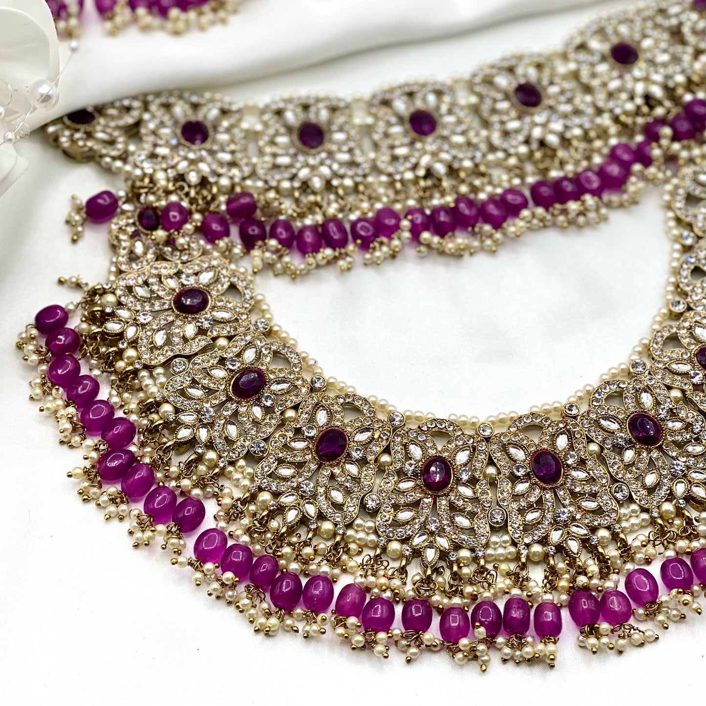 Stacked in Purple
