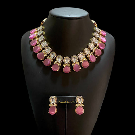 Rose Necklace set
