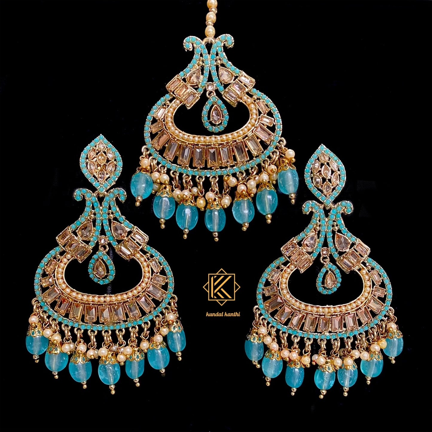Garima Earrings and Tikka
