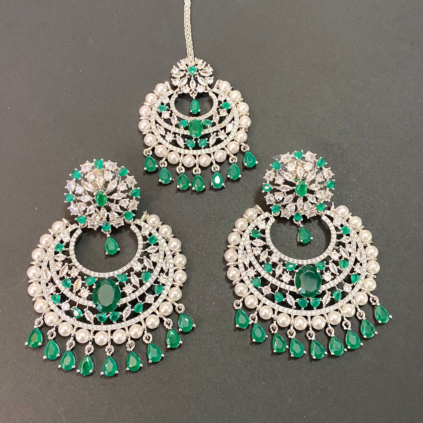 Ella Earrings and Tikka
